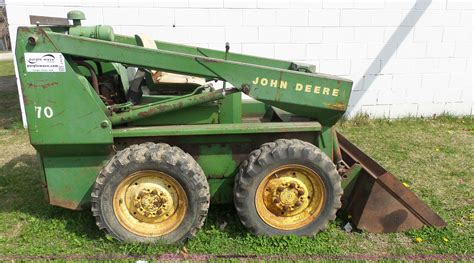 jd 70 skid steer|john deere 70 skid loader.